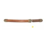 Oriental short sword 18" overall, 11" blade