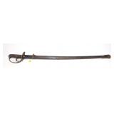 Japanese WWII NCO sword with thumb release and