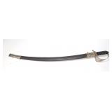 Vintage India sabre sword with scabbard