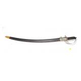 Vintage India sabre sword with engraving and