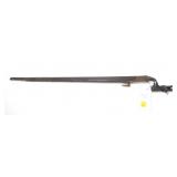 Martini Enfield bayonet with scabbard