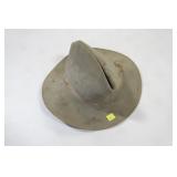 Spanish American War campaign hat with clover over