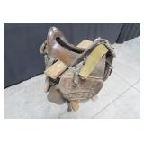 McClellan 11" saddle with saddlebags, blanket,