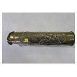 13.75" Trench art, "AEF 1918," piece is cracked