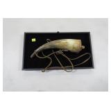 Large powder horn