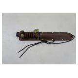 Ontario M3 trench/fighting knife with sheath,