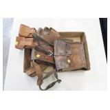 Lot, 2 Swedish "K" M45 Sm6 leather magazine