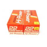 2- Bricks of 500 Federal .22 LR Hi-Power