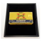Box of SuperX .300 Savage Silvertip 180-grain
