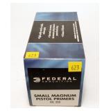 Box of 1,000 Federal No. 200 small magnum pistol
