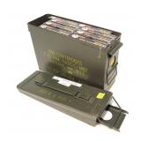 Metal ammunition can of 480 rounds of Wolf