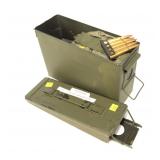 Metal ammunition can of 240 rounds of