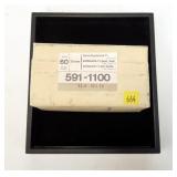 Box of 7.5 x 55mm Swiss cartridges (Gewehrpatrone