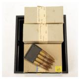 3- Boxes of 7.62mm (.30-06) cartridges with M1