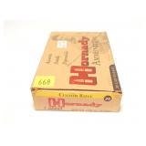 Box of Hornady 7.5 Swiss 165-grain BTSP