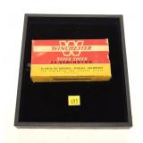 Box of Winchester .25 REM, 117-grain SP