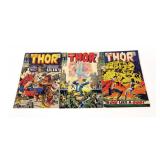 Lot, Thor #137, 138, and 139, Marvel Comics,