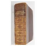 "Landmarks of Orleans County, NY," 1895, back