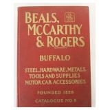 "Beals, McCarthy & Rogers," Buffalo, Catalogue No.