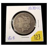 1878- CC Morgan dollar VG-8