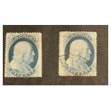 U.S. #24 - 2 individual, used