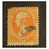 U.S. #152 damage left top corner, used
