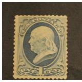 U.S. #206 Mint Hinged