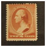 U.S. #210 Mint Hinged
