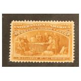 U.S. #239 Mint, no gum