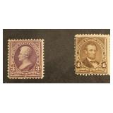 U.S. #268, #269 Mint Hinged