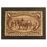 U.S. #289 crease, Mint Hinged