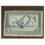 U.S #RW1 Mint Hinged