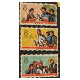 PRC #1275-1277 Mint Never Hinged