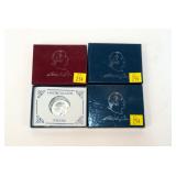 3- 1982 Washington Commemoraitve half dollars,