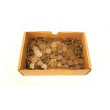 Lot, 1,282 wheat cents
