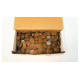 Lot, 1,650 wheat cents