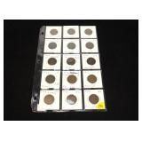 Lot, Canadian Large cents 1859-1915, 15 pcs.