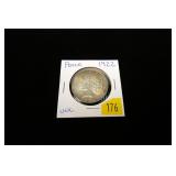 1922 Peace dollar, uncirculated