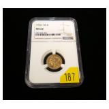 1926 $2.50 Gold Indian Quarter Eagle, NGC