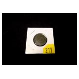 1864 U.S. 2-cent piece, high grade