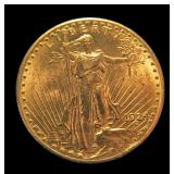 1924 $20 Gold Saint-Gauden Double Eagle,