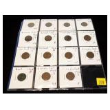 Lot, early Lincoln wheat cents, 15 pcs: 1911-1930