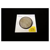 1923-S Peace dollar