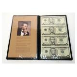 2003 $5 Federal Reserve star notes, uncirculated,