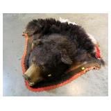 Black Bear Head Mount