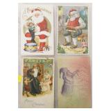 Lot- Santa Postcards - 16 total.