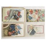 Lot- Political Postcards - 6 total