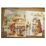 Lot, Large Victorian Trade cards