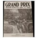 "Grand Prix" Watkins Glen, NY program:  Sept 17,