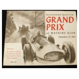 "Grand Prix" Watkins Glen, NY program: Sept 23,